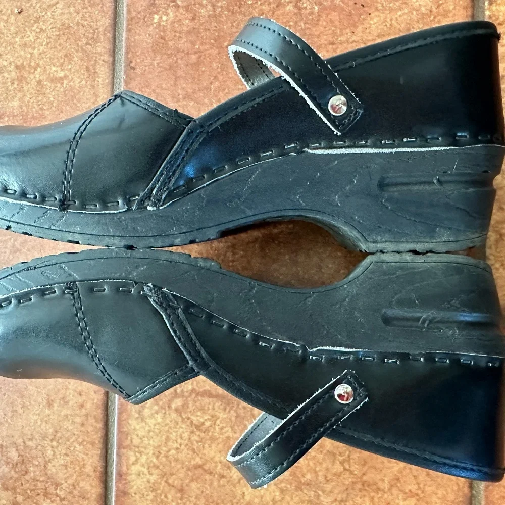 Bjork Swedish Maryjane Clogs 37 - Picture 3 of 6